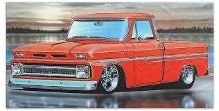 Image result for Orange 1966 Truck