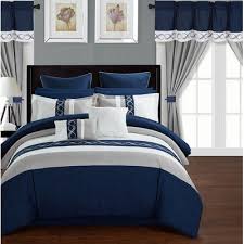 Red Barrel Studio Rossett 24 Piece Bed In A Bag Comforter Set Wayfair Blue Bedroom Ideas For Couples Comforter Sets Bedroom Design