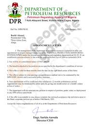Despite the formality, letters can still have a friendly tone, especially because they include brief introductions before getting to the main point. Bashir Ahmad S Alleged Letter Of Appointment Into The Dpr Surfaces Newswirengr