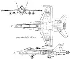 Mcdonnell Douglas F A 18 Hornet Blueprint Download Free Blueprint For 3d Modeling Blueprints Aviation Engineering Aircraft