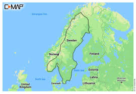 Schweden ist mit etwa 9 millionen einwohnern das größte skandinavische land in nordeuropa. C Map Discover Skandinavien Schweden Binnengewasser En Y210