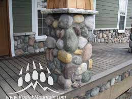 River rock set no.1 $135.00. Builddirect Kodiak Mountain Stone Manufactured Stone Veneer River Rock Thin Stone Stone Veneer Exterior River Rock Fireplaces Exterior Stone