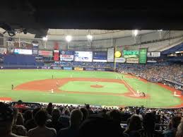 tropicana field section 111 home of tampa bay rays