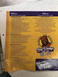 Big daddy's kitchen is located in atlanta city of georgia state. Online Menu Of Big Daddys Dish Restaurant Atlanta Georgia 30311 Zmenu