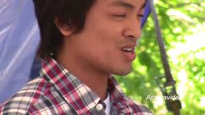 Kevin (Aaron) is trying out a singing contest at Cambodian New Year 2011  event