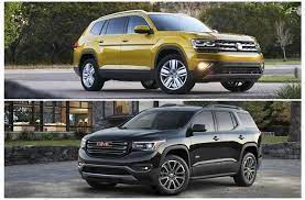 Find out which is better and their overall performance in the fitness tracker atlas. 2018 Volkswagen Atlas Vs 2018 Gmc Acadia Head To Head U S News World Report