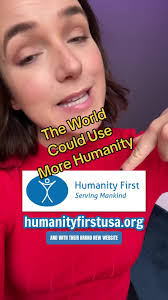 The world could use more humanity! If you’re looking for a way to help,  Humanity First USA is doing incredible work around the world! #hfusapartner