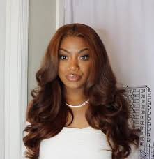 Pin By Aaliyah Cohen On Hair Goals Light Brown Hair Hair Color For Dark Skin Dyed Natural Hair