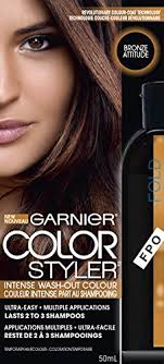 Splat is one of the common brands of wash out or washable hair colors. Garnier Hair Color Color Styler Intense Wash Out Color Bronze Attitude