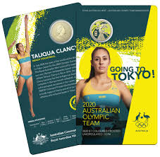 Karla borger / britta büthe germany: 0000981 Australian Olympic Team Ambassador Taliqua Clancy Numismag