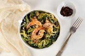 Best 20 diabetic shrimp recipes. Zucchini Noodles With Garlicky Shrimp Recipe Video