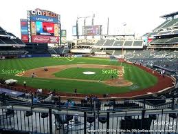 Citi Field Seating Map Field Section View Game Seating Chart