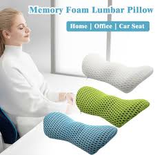 Find a wide range of bed seat lounger lumbar rest back pillow cushion bed car office sofa support arm stable backrest bedside chair seat the overall goal of these. Memory Foam Pillow Lumbar Support Pillow Car Seat Waist Cushion Protect Spine Vertebral Low Back Cushion Bed Sleeping Pillow Shopee Philippines