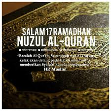 Bernarkah ada huru hara dahsyat dipertengahan ramadhan khazanah 7 mei 2020. Salam 17 Ramadhan Nuzul Al Quran Mama Maszull