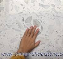 Large Aggregate White Terrazzo Slabs and Tiles Suppliers ...