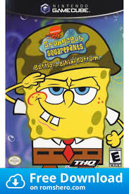 Download Nickelodeon Spongebob Squarepants In Battle For Bikini Bottom Gamecube Rom Nickelodeon Spongebob Spongebob Nickelodeon