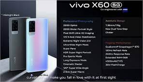 أبرز مميزات هاتف فيفو x60 برو بلس كاميرا vivo x60 pro plus رائعة جدا رباعية العدسات في الجهة الخلفية، الأساسية بذقة 50mp مع مثبث الصور رقمي ois والتانية 8mp عبارة عن عدسة periscope لتقريب البصري 5x والثالثة بذقة. ÙŠØµÙ„ Ø§Ù„Ø¥ØµØ¯Ø§Ø± Ø§Ù„Ø¹Ø§Ù„Ù…ÙŠ Ù…Ù† Vivo X60 Pro 5g Ø¨ÙƒØ§Ù…ÙŠØ±Ø§Øª Ø«Ù„Ø§Ø«ÙŠØ© Sd 870 Vivo X60 5g Ø£ÙŠØ¶ Ø§ ÙÙŠÙˆØªØ´Ø± Ù†ÙŠÙˆØ²