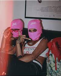 Not a care in the world 🤪💰 🎵: Ski Mask Gangster Hope Blog Thug Girl Girl Gang Aesthetic Bad Girl Aesthetic