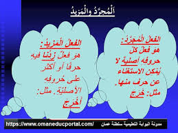 وهو كل فعل كانت عدد حروفه الأصلية ثلاثة حروف. Ø´Ø±Ø­ Ø¯Ø±Ø³ Ø§Ù„ÙØ¹Ù„ Ø§Ù„Ù…Ø¬Ø±Ø¯ ÙˆØ§Ù„Ù…Ø²ÙŠØ¯ ÙÙŠ Ø§Ù„Ù„ØºØ© Ø§Ù„Ø¹Ø±Ø¨ÙŠØ© Ù„Ù„ØµÙ Ø§Ù„Ø³Ø§Ø¨Ø¹ Ø§Ù„ÙØµÙ„ Ø§Ù„Ø«Ø§Ù†ÙŠ