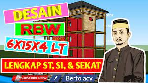 Gambar rbw 8x8 3 lantai bentuk kota. Desain Rumah Walet Rbw 8x8 4 Lantai Youtube