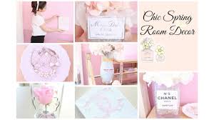 Decorating your small bedroom is all about combining colors, mixing and matching furniture, or even making stunning adornments from scratch. Chic Spring Room Decor Girly Diy Youtube