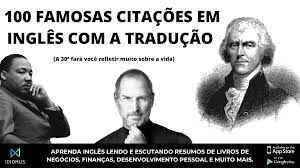 100 Frases Em Ingles Com Traducao Motivacionais