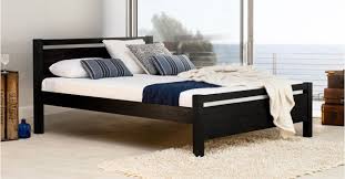 Black Bed Frame With Wood Headboard Cambridge Bed Black Wood Bed Wooden Bed Black Wood Bed Frame