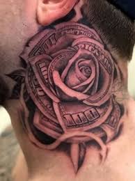 Most men choose chest as the best place for tattoos. Money Rose Tattoos For The Love Of Money