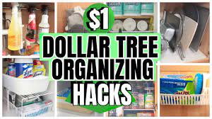 Fun and easy ideas for every room of your home. 1 Organization Hacks And Ideas Dollar Tree Organizing Youtube