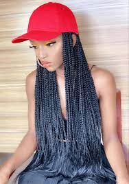 Box Braided Wig Cap Hat Protective Styles In 2021 Box Braid Wig Box Braids Wig Cap Braided Wig