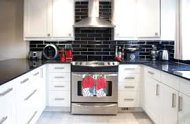 Subway tiles are a failsafe addition to virtually every kitchen. Rebecca Montreal Qc Contemporary Kitchen Montreal By Esther Hershcovich Houzz