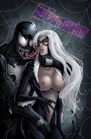 Black Cat x Venom by mercurygraffiti 