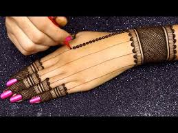 In the past decade, the more intricate the pattern was, the more they loved it. Rakhi 2020 Very Easy Mehndi Design For Back Hand Eid Rakhi Special A