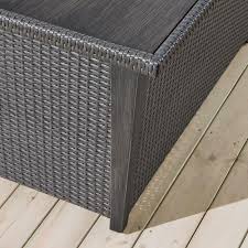 Roast up some s'mores and stay cozy with our modular fire chat sets or rustic wooden fire tables. Bentley Iii Outdoor Fire Table By Ove Costco