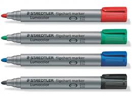 Buy Staedtler Lumocolor Flip Chart Marker Pen Black Online