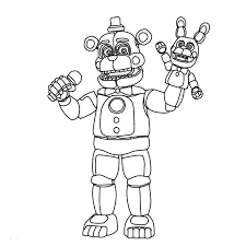 Maybe you would like to learn more about one of these? Funtime Foxy Coloring Pages Coloring Home