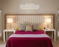 Cut 18 x18 or larger pieces of plywood, home depot cuts them for you wrapped in fabric remnants #diy. Extra Wide Headboard Simple Bedroom Bedroom Design Simple Bedroom Design