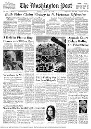 Vietnam and firefighters vied with Watergate