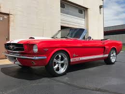 Maybe you would like to learn more about one of these? Ford Mustang Cabrio Gt 350 Clone Bj 1965 Rot Weiss Nr Classic Car Collection Stuttgart