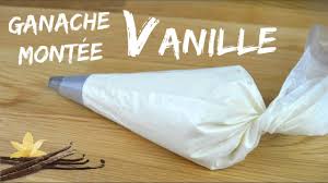 Ganache Montee Vanille Chocolat Blanc Youtube