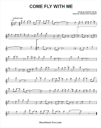 Virtual sheet music is the leading source for classical sheet music downloads, serving over 15,000 users every day. Come Fly With Me Flute Sheet Music Frank Sinatra Sheetmusic Free Com
