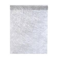 Ballons argentés lettres et chiffres. Chemin De Table Fanon Metallise Argent Premium Pas Cher Vendu Par 25 Metres