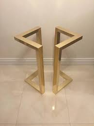 28hx20w Gold Table Legs Brass Plated Dining Table Etsy Metal Table Base Dining Table Legs Dining Table Gold