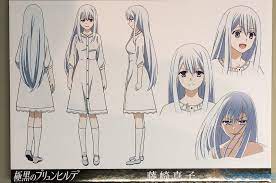 Gokukoku No Brynhildr Character Model Sheets Cooterie Character Model Sheet Fantasy Character Design Anime Character Design