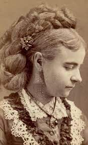 Early 1870s Victorian Hairstyles Long Hair Styles Hair Styles
