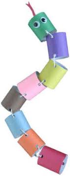 toilet paper roll snake - diy | Artesanías con papel higiénico ...