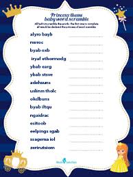 , did you play football last monday? 25 Free Printable Baby Shower Word Scramble Games