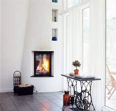 Scandinavian Retreat Home Fireplace Summer House House Designs Exterior