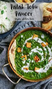 Vegan Palak Tofu Paneer Recipe Vegan Indian Recipes Vegan Main Dishes Paneer Recipes