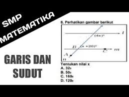 Maybe you would like to learn more about one of these? Garis Dan Sudut Perhatikan Gambar Berikut Tentukan Nilai X Youtube